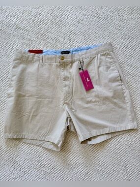 100% Cotton Mens Chino Shorts. Southern Marsh. NWT